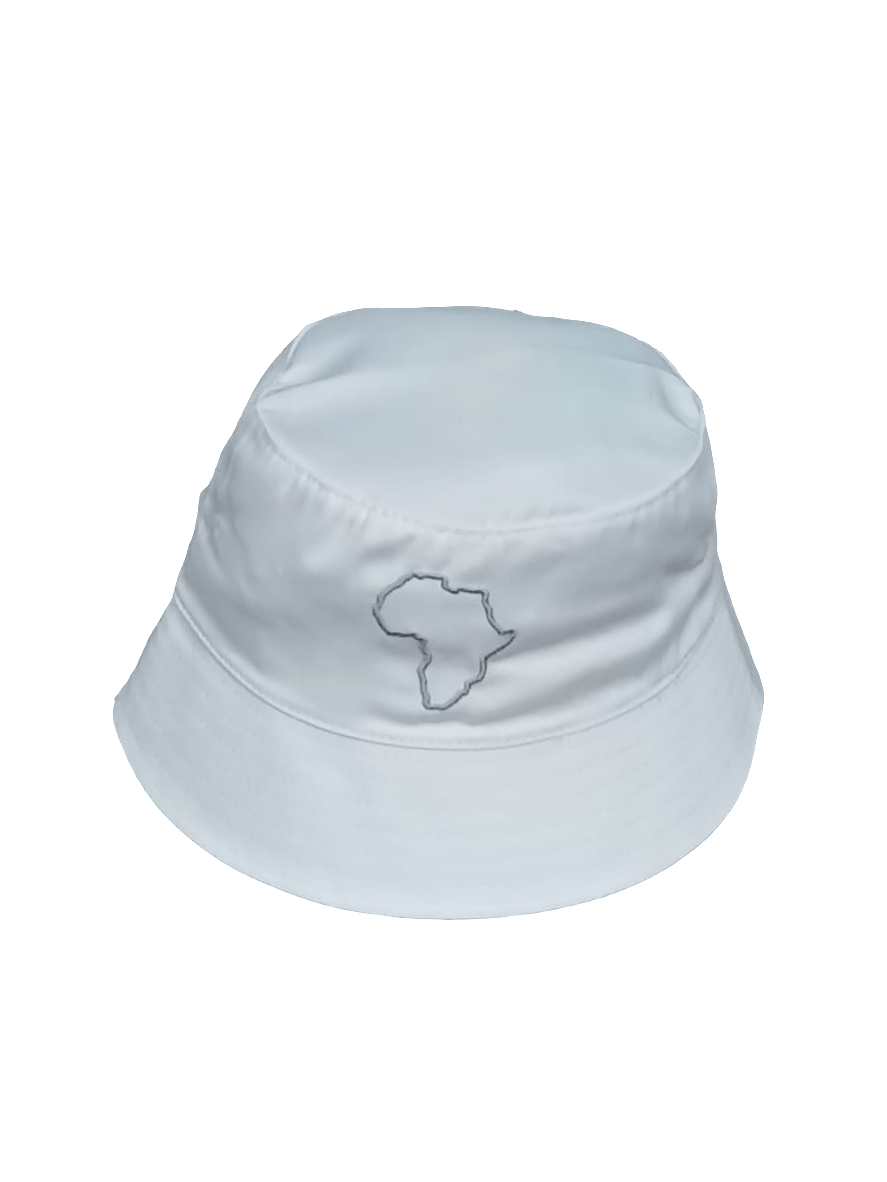 Bucket hats with Africa map