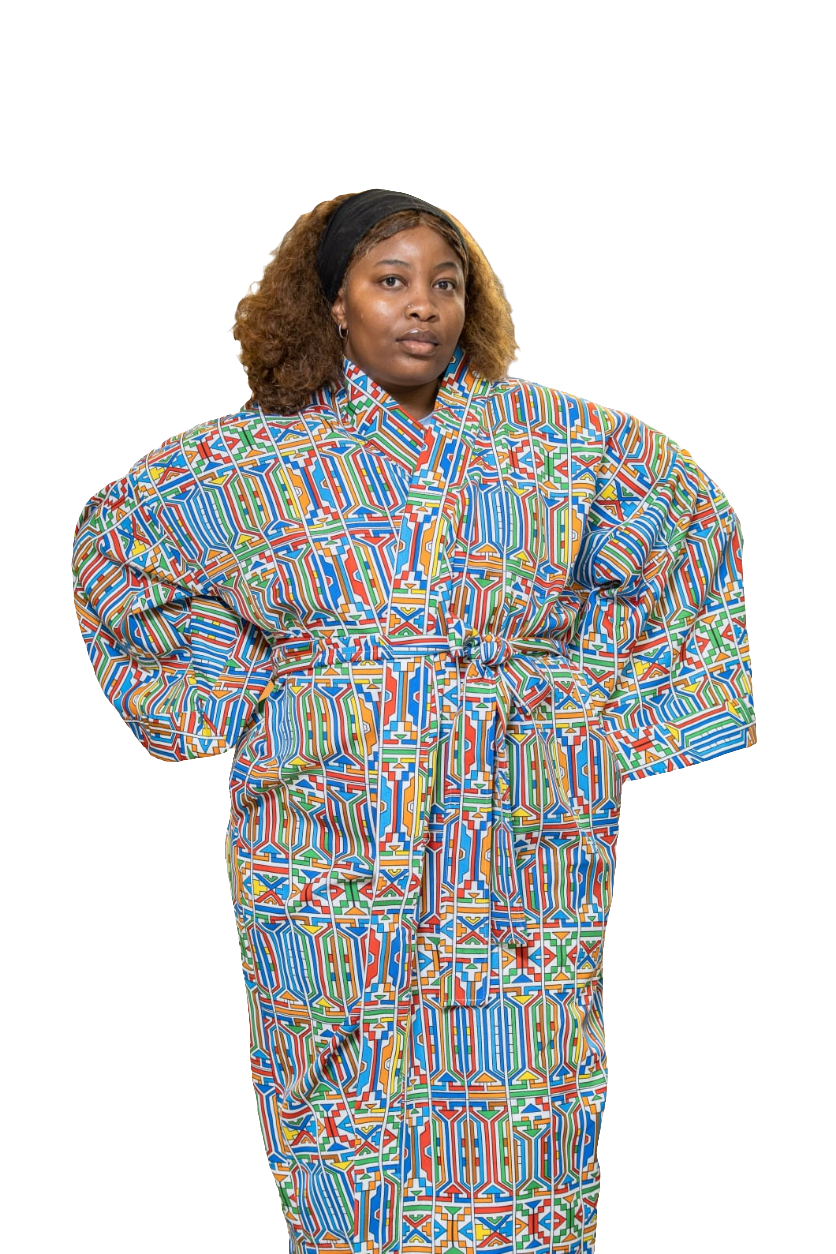 Ndebele long kimono