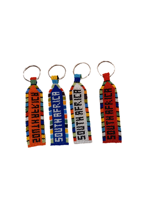 SA Beaded Flat Keyrings