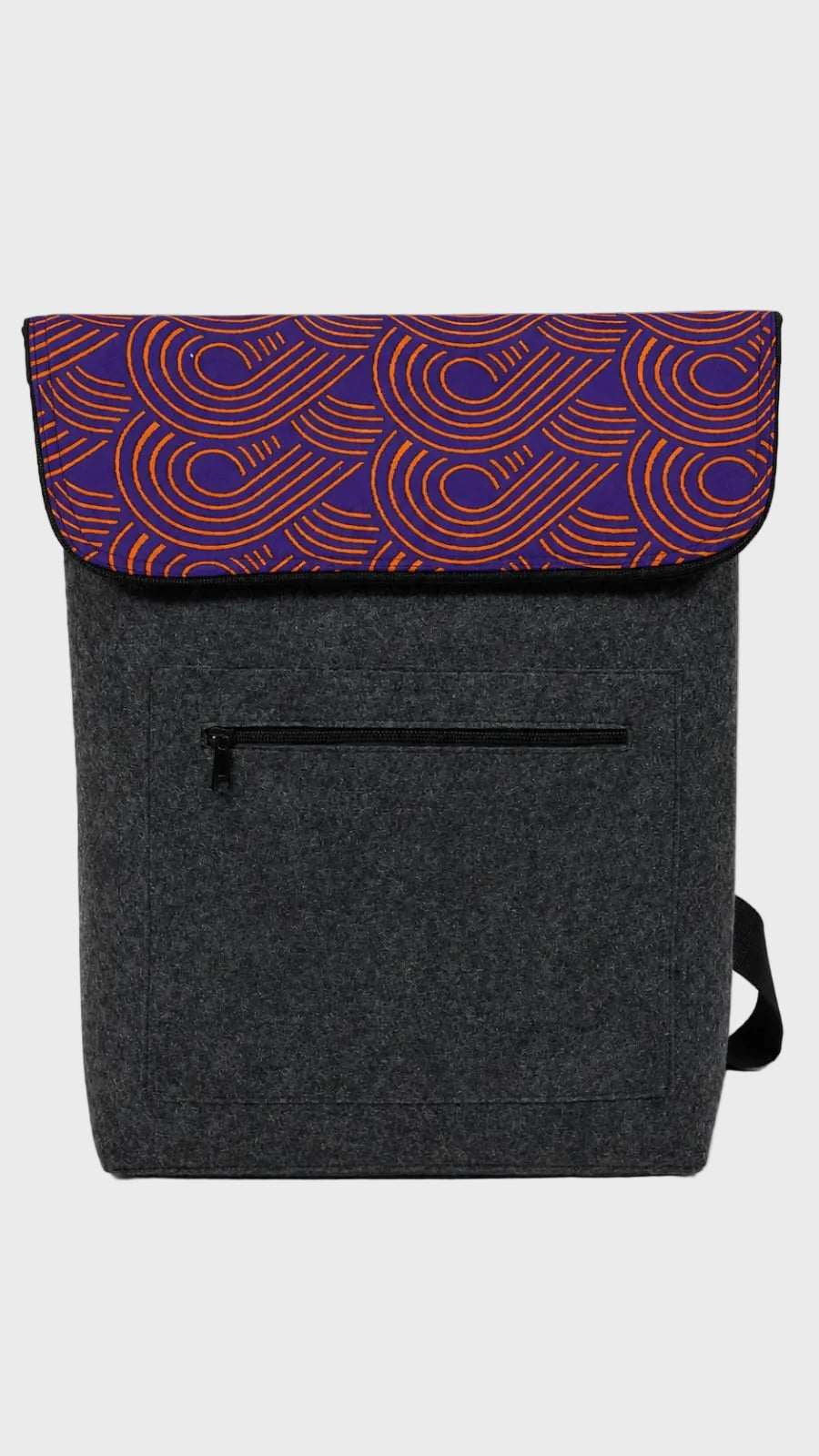 Ankara Eco-Felt - Large Backpack