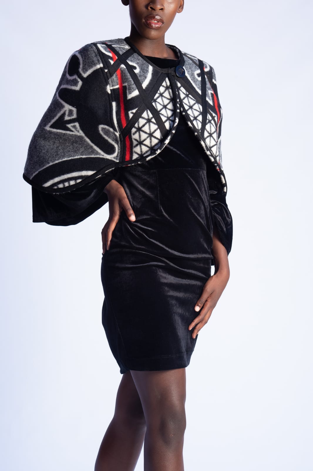 Basotho Short Poncho
