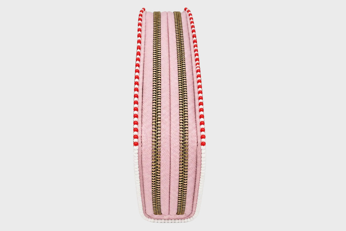 Ndebele Beaded Purse Double Zip