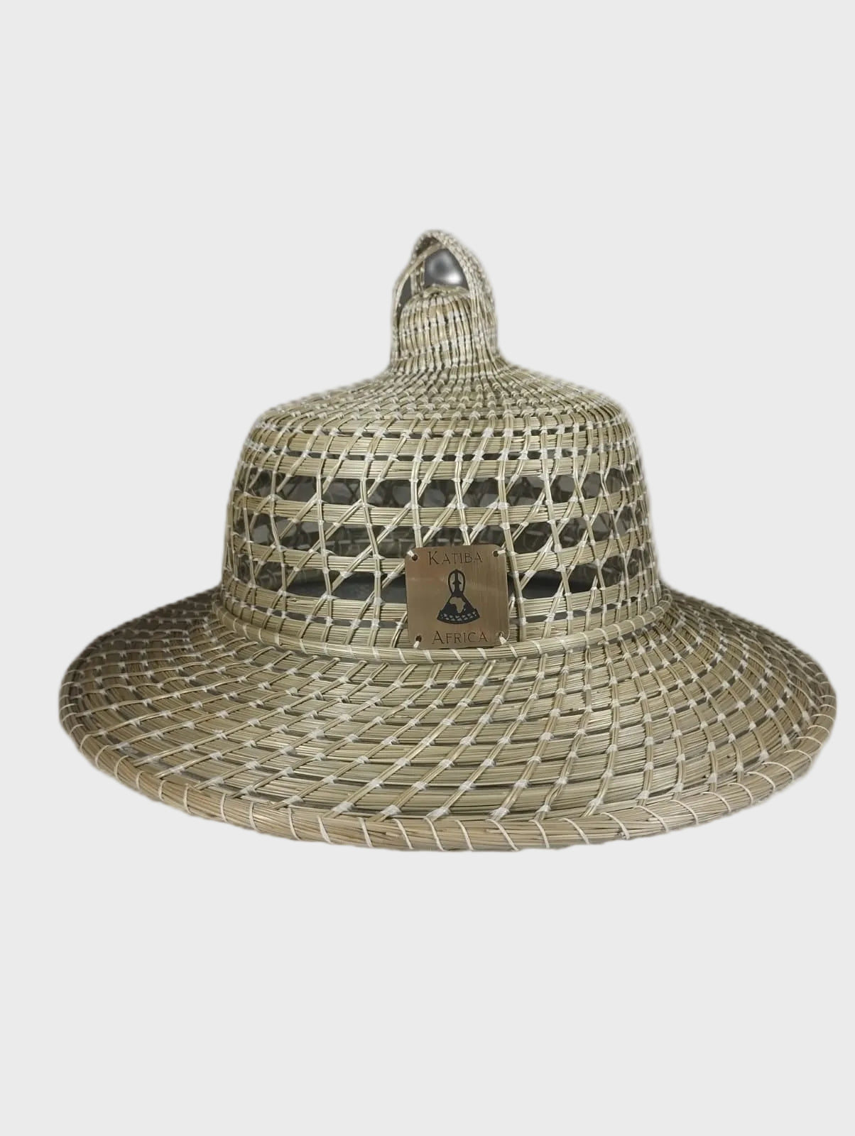 Katiba Africa Basotho Crown Straw Hat