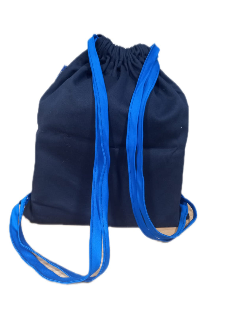 Drawstring bag with Shwe Pocket