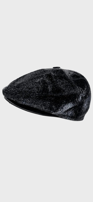 Fur Paperboy Cap