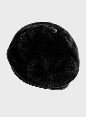 Fur Paperboy Cap