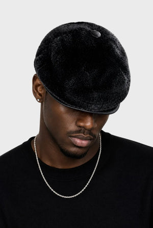 Fur Paperboy Cap