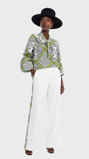 Georgette Palazzo Pants