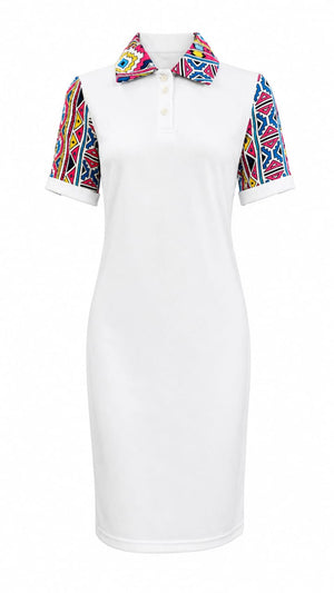 Ndebele Print Golf Dress – On and Off the Course