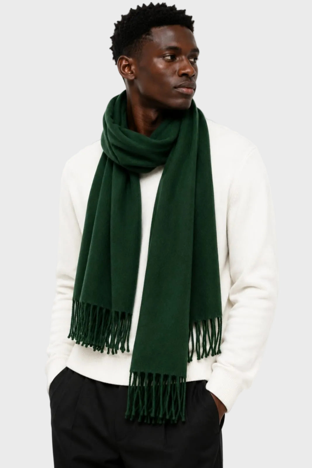 Green Winter Scarf