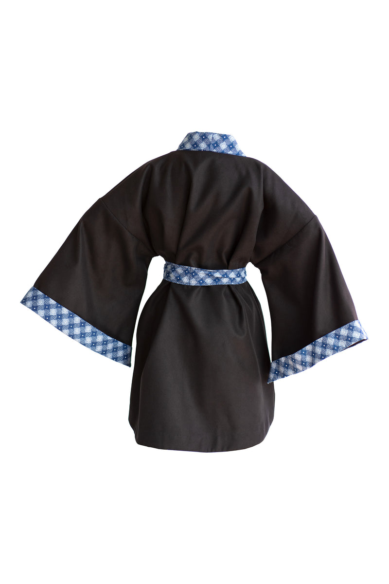 Melton Short Kimono