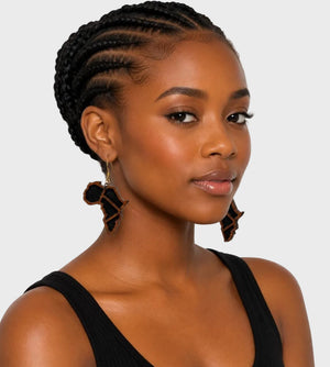 Inkatura Small Africa Earrings