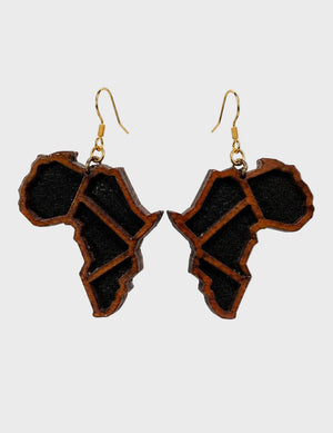 Inkatura Small Africa Earrings