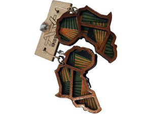 Inkatura Small Africa Earrings