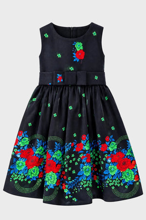 Kiddies Dress with Belt