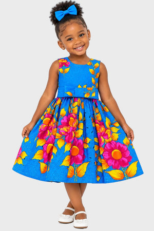 Kiddies Dress with Belt