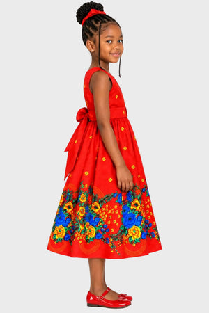 Kiddies Dress with Belt
