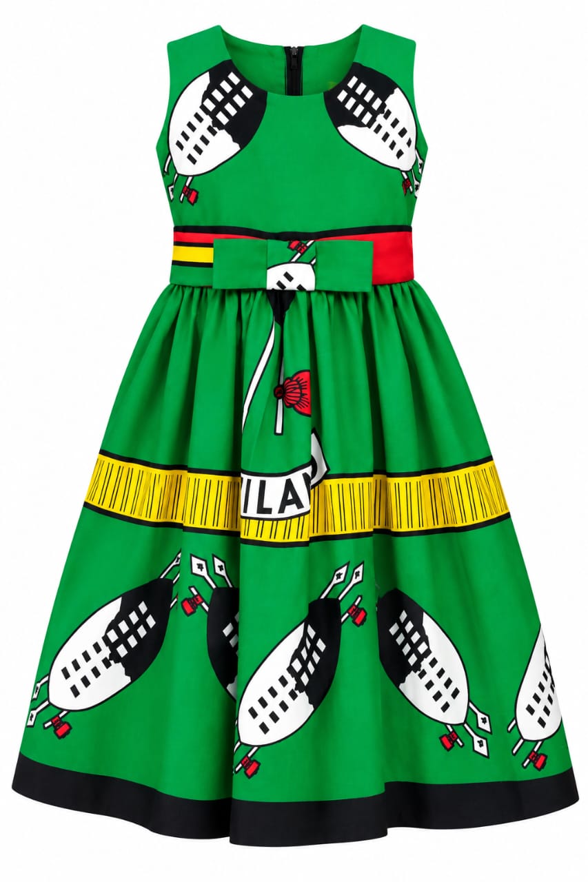 Kiddies Dress with Belt