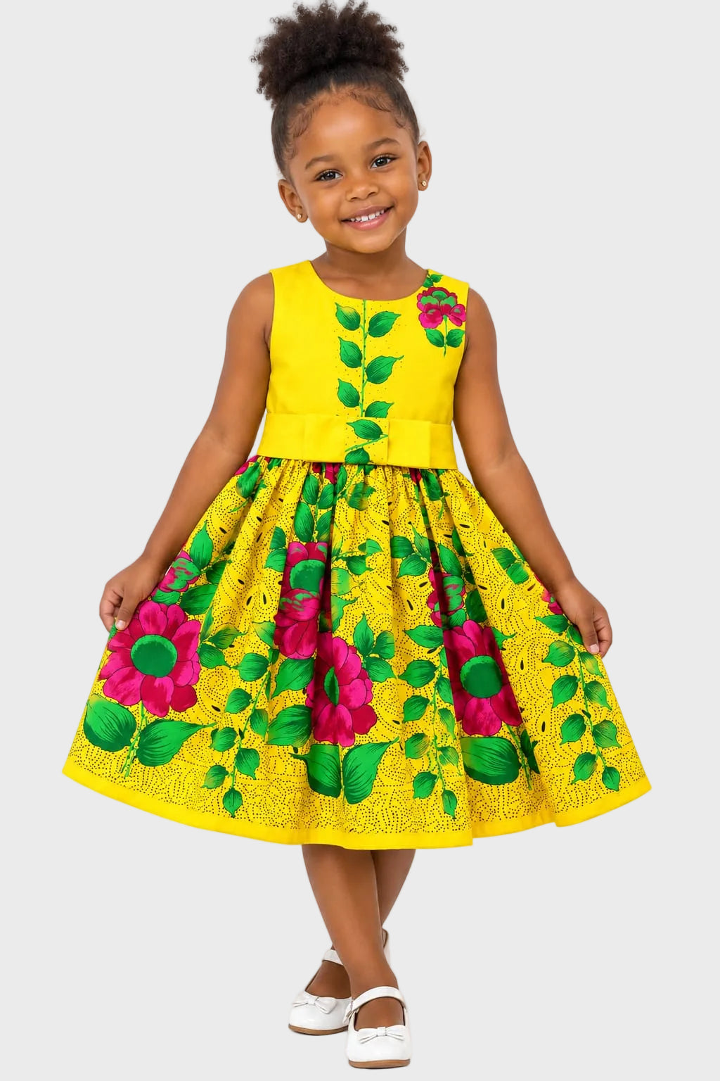 Kiddies Dress with Belt