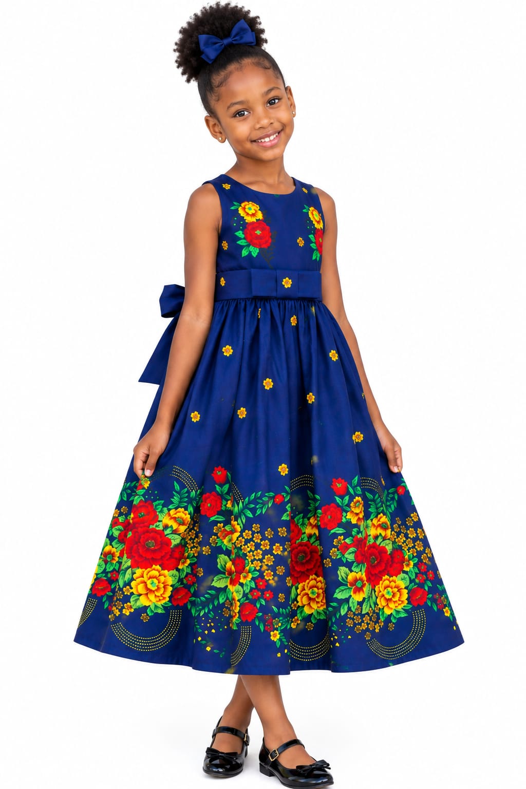 Kiddies Dress with Belt