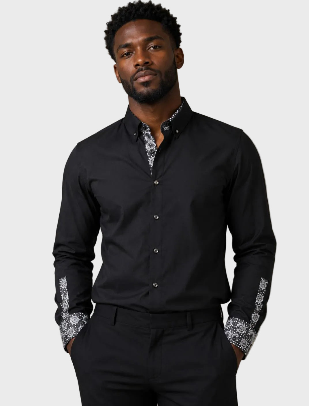 LED Shwe Trim Long Sleeved Shirt