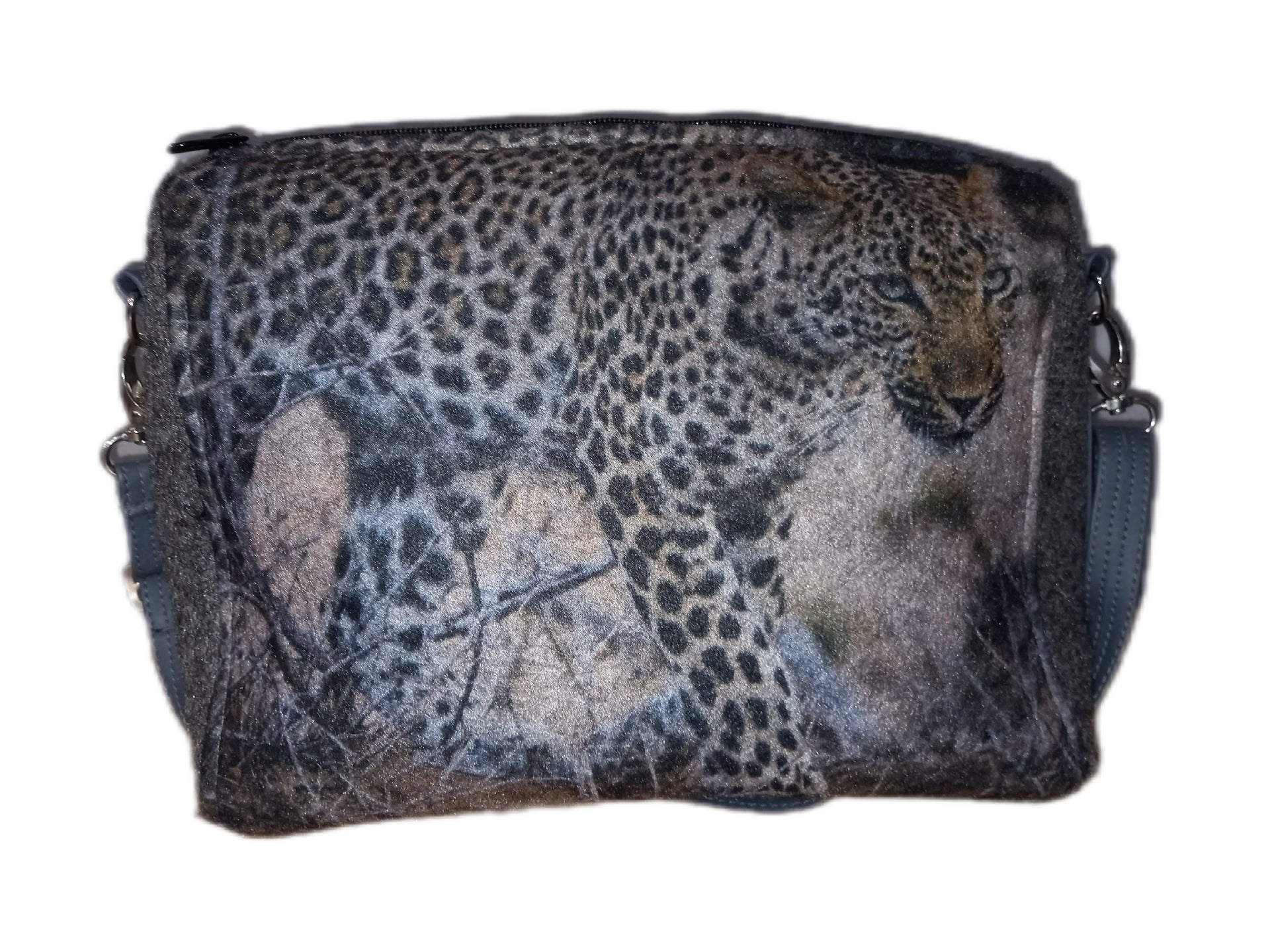 Leopard Print Eco-felt Handbag