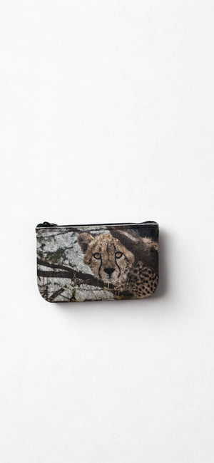 Leopard Print Eco-felt Purse
