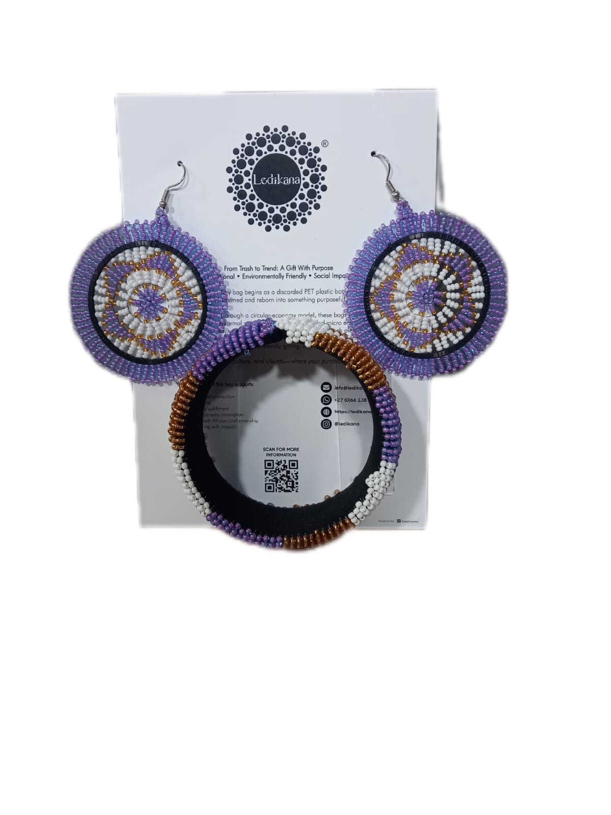 Earrings + Bangles Set