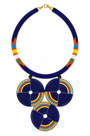 Masai Beaded Neckpiece