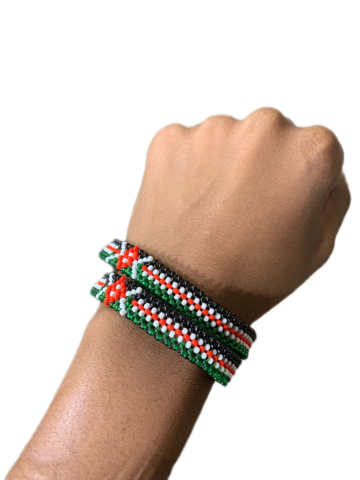 Masai Beaded Flat Bracelet