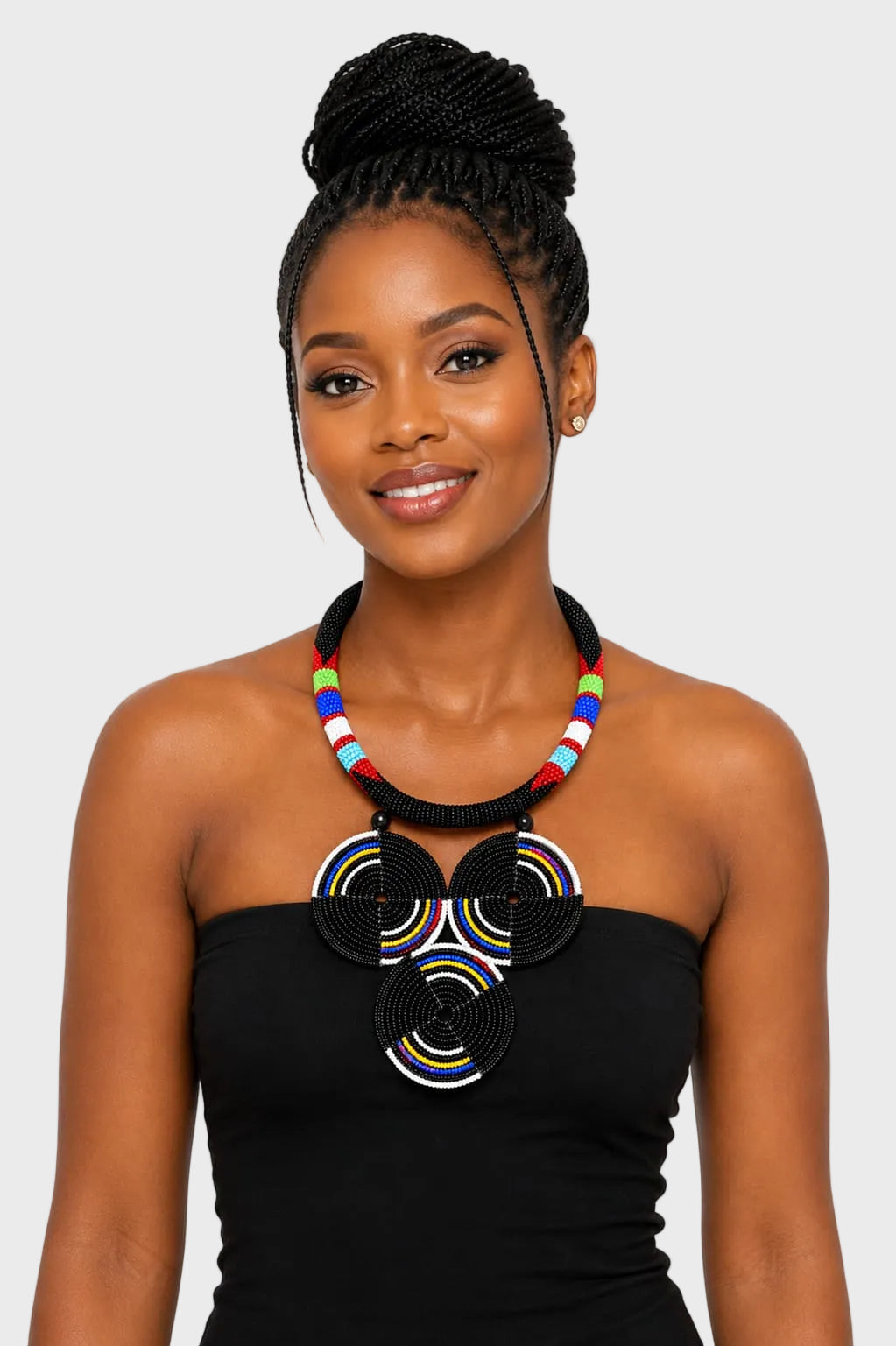 Masai Beaded Neckpiece