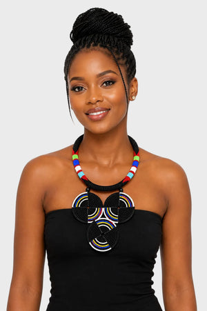 Masai Beaded Neckpiece