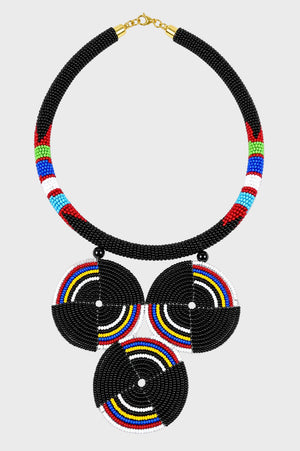 Masai Beaded Neckpiece
