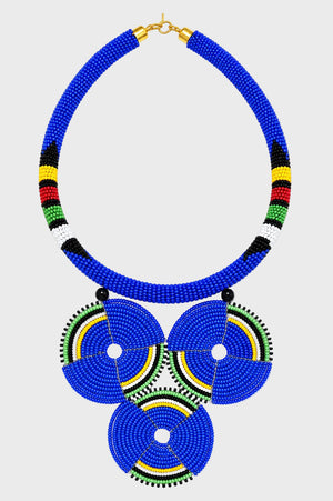 Masai Beaded Neckpiece