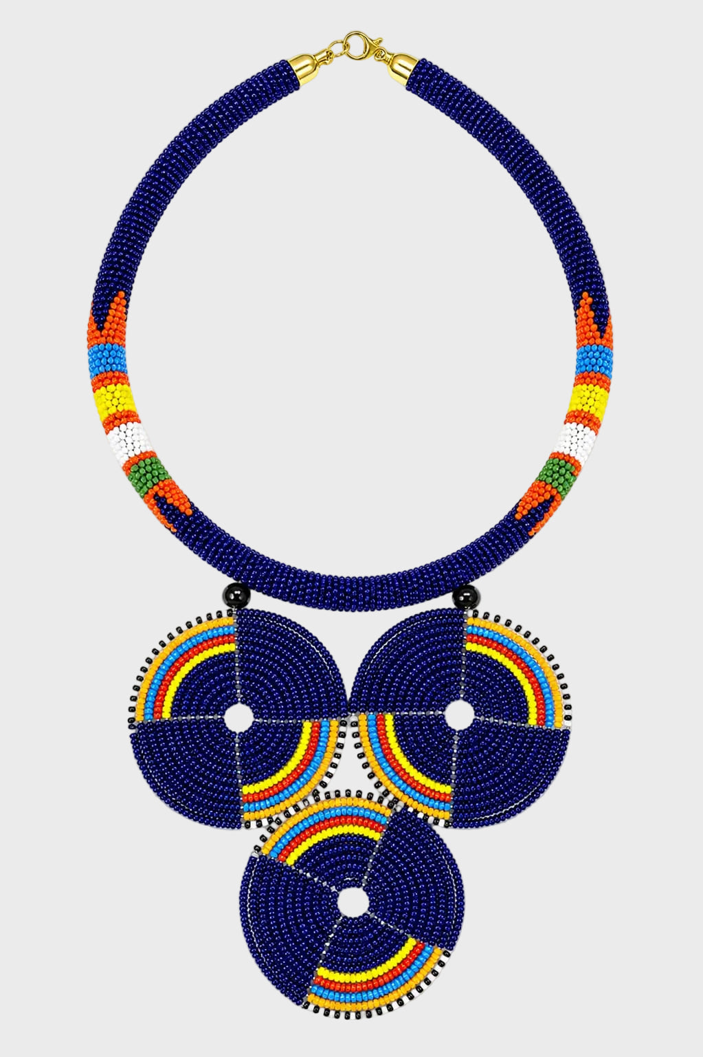Masai Beaded Neckpiece