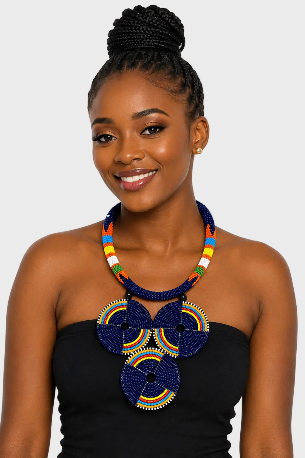 Masai Beaded Neckpiece