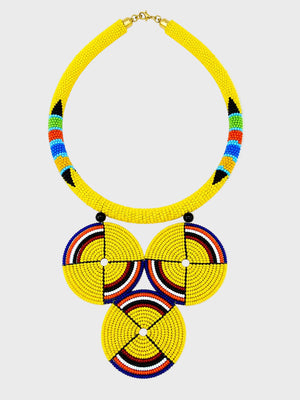 Masai Beaded Neckpiece