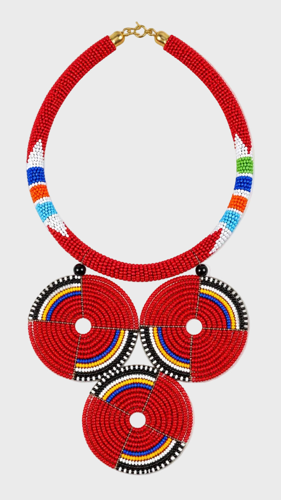 Masai Beaded Neckpiece