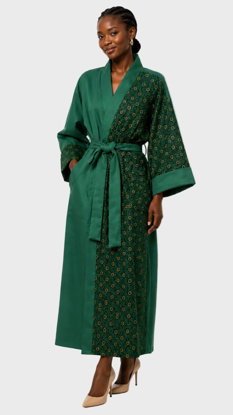 Melton Shwe Long Kimono