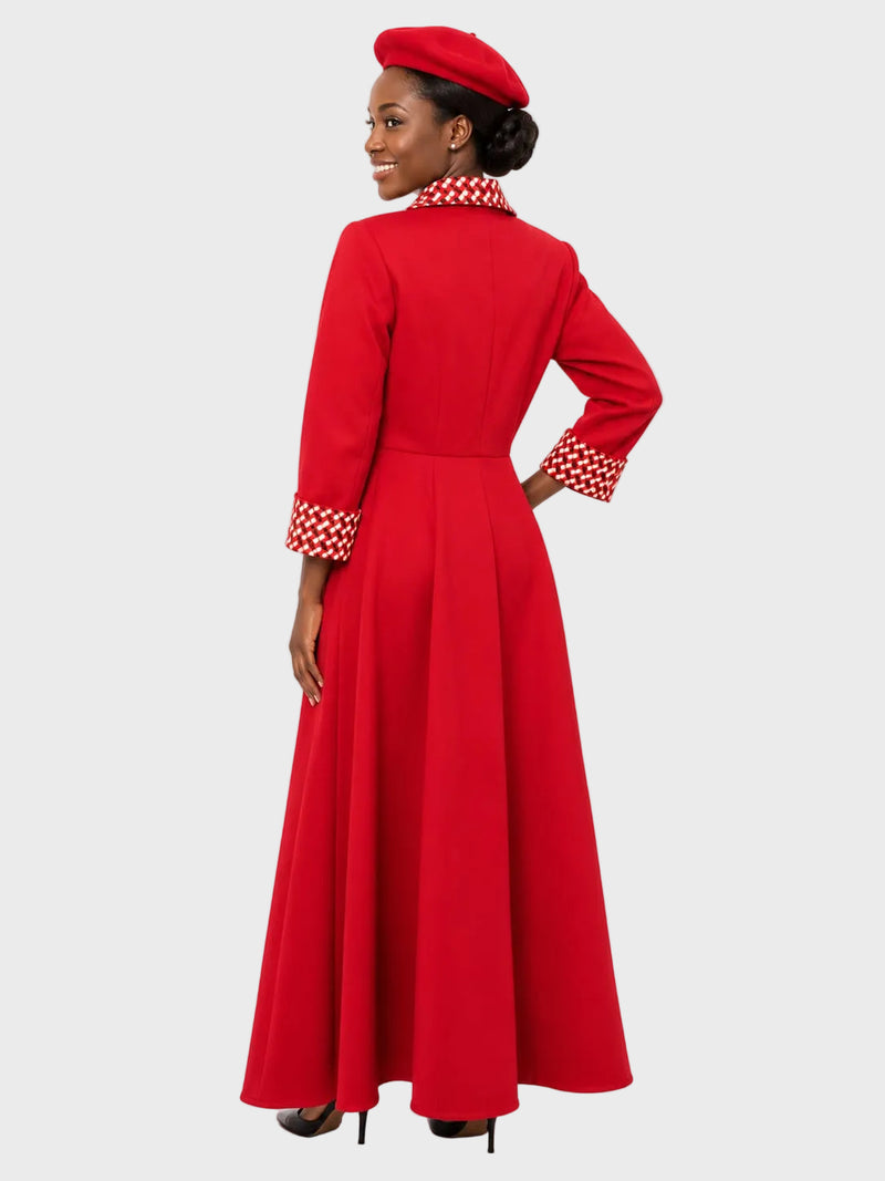 Melton Shwe Long Zip Dress