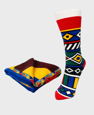 Ndebele Beaded Mini Blanket
