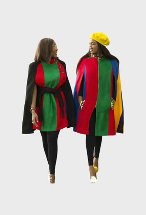 Ndebele Button Poncho