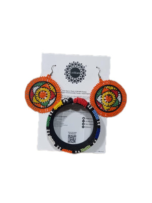 Earrings + Bangles Set