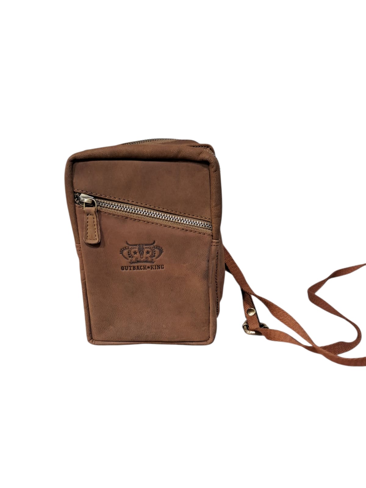 Outback King Leather Sling Bag