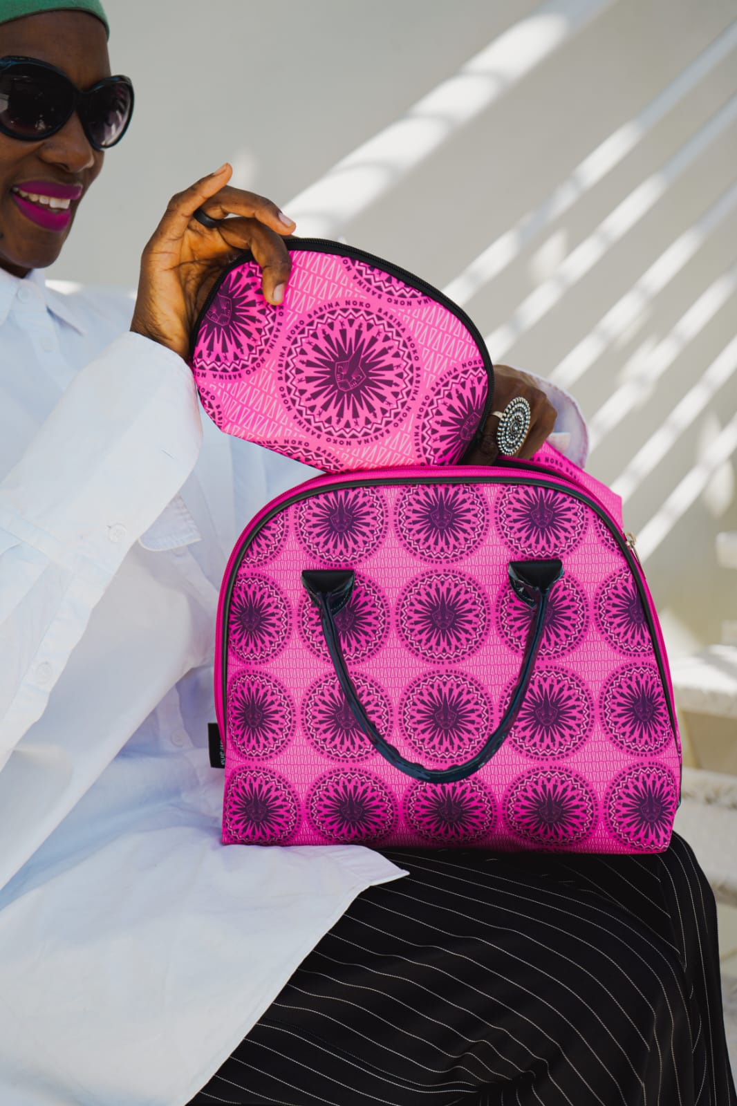 Babina Noko Pat Handle Bag