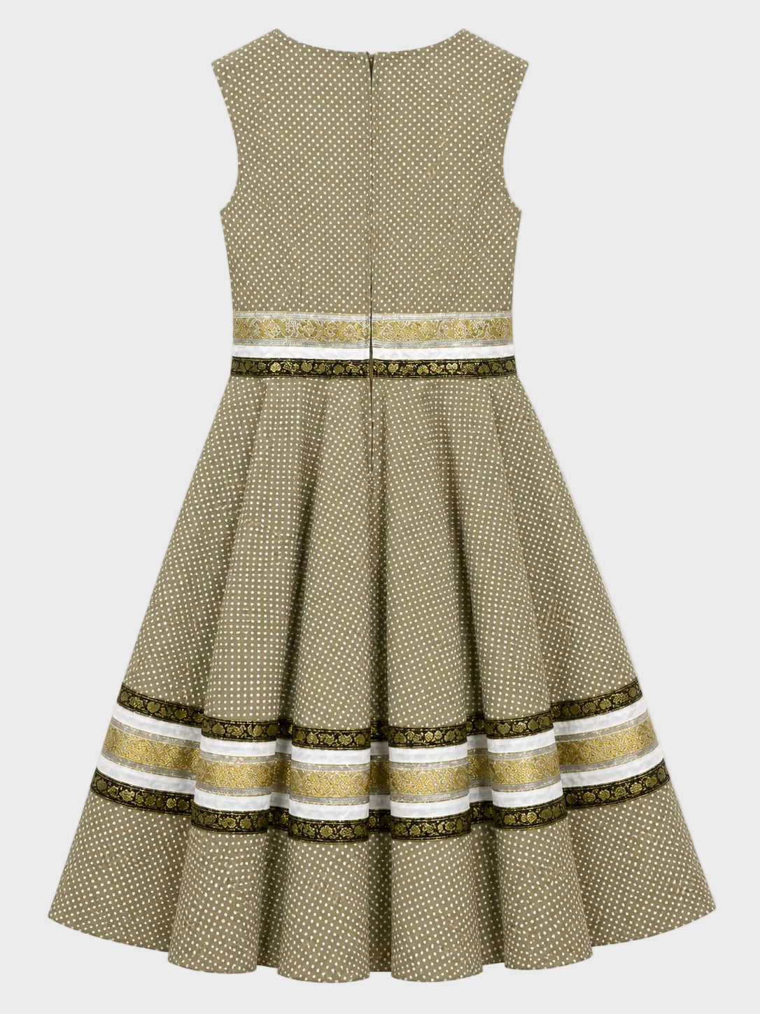 Polka Dot Sleeveless Dress