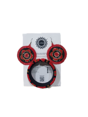 Earrings + Bangles Set