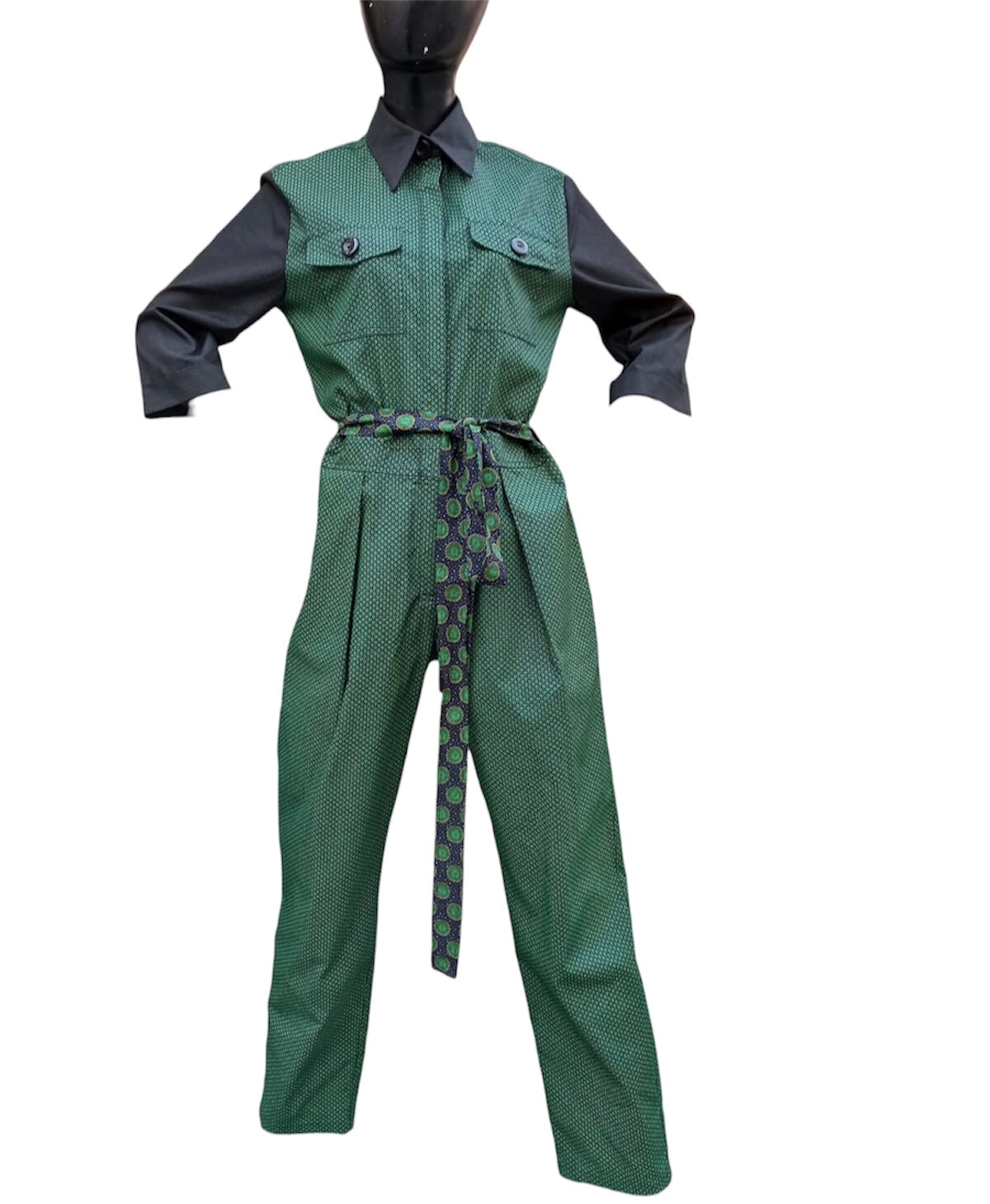 Shwe Coverall  Short-Sleeve Jumpsuit