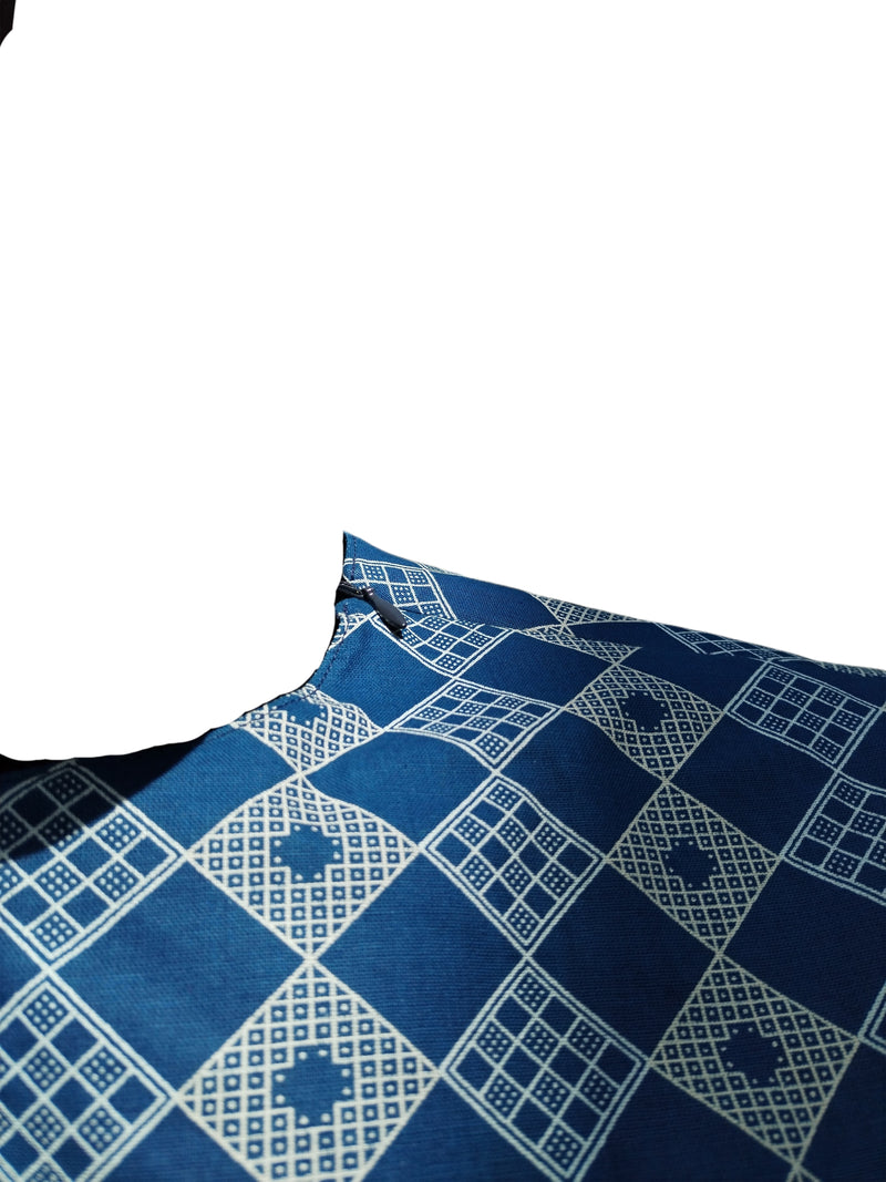 Shweshwe Two-Tone Shirt