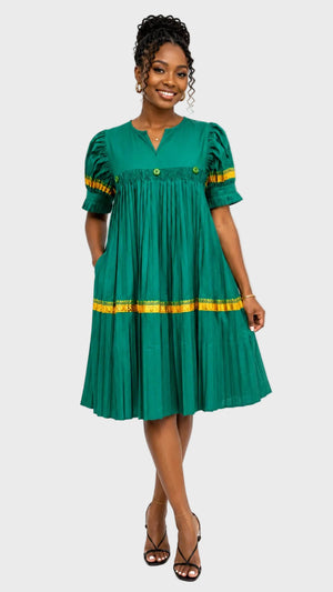 Sepedi Pleated Seone Dress